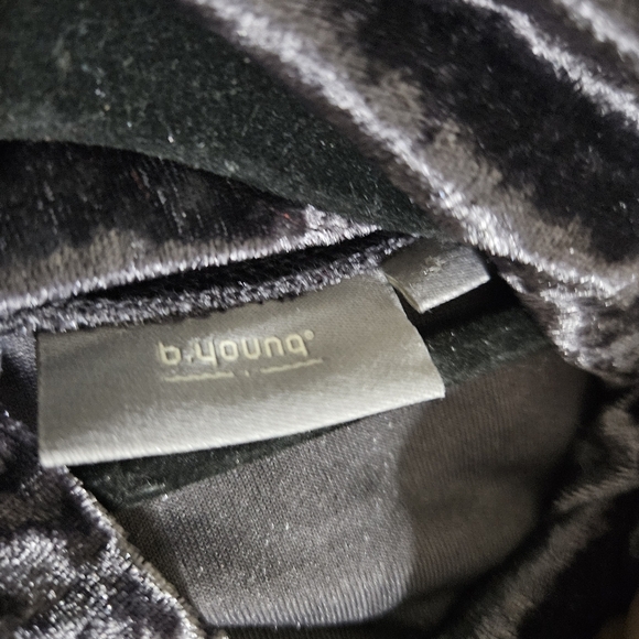 B Young Velour Swing Dress - Picture 3 of 4